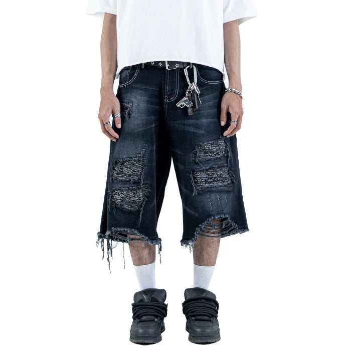 H1 Tri Songket Jorts - Ash grey - Short Pants – DENIMITUP