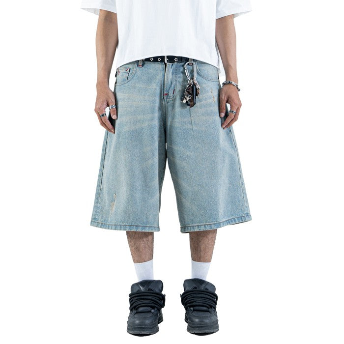 H1 Jorts - Cream Blue - Short Pants – DENIMITUP