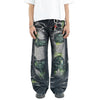 H1 Baggy Quad Viper - Burst of venom shadow grey - Jeans Pants