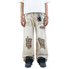 H1 Tri Batik Baggy Cendrawasih - Euro sand - Jeans Pants
