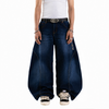 A1 Wide Barrel - Dark Blue - Jeans