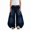 A1 Wide Barrel - Dark Blue - Jeans