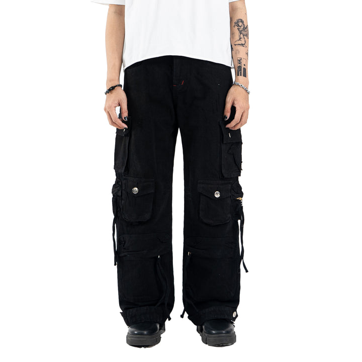 A1 cargo complex - Jet black - Jeans Pants – DENIMITUP