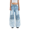 H1 Low Waist Baggy Tri Biker Ladies - Ice Blue