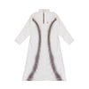 H Barrel Jubba (Gamis) – Dual White Spray