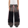 DENIMITUP × SMWGW H BLURRED 2-WAY TRACK PANTS - COSMOS BLACK