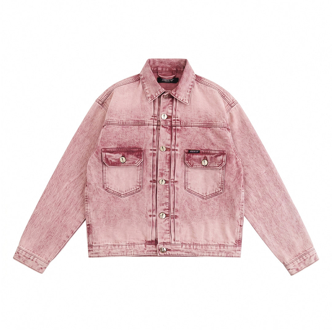 H1 Type Two Jacket - Pink Washed Splatter – DENIMITUP