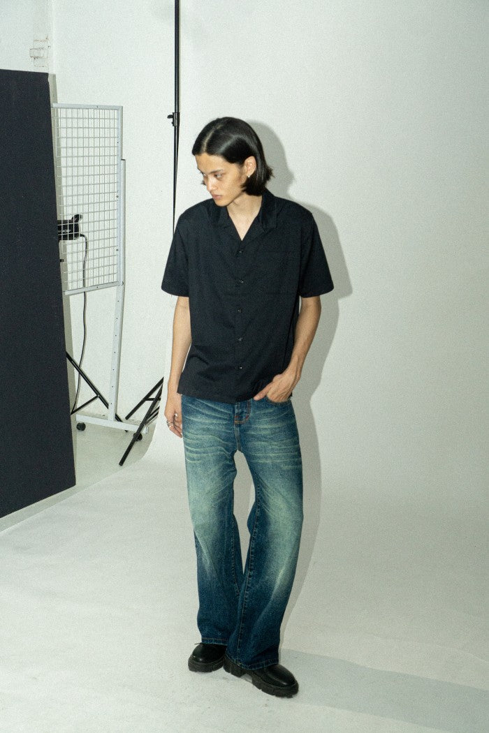 DENIMITUP WORK SHIRT - Black - Shirt