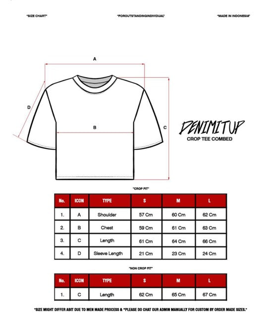 Size guide for Chroma fusion reflective - white - T-Shirt