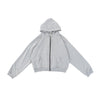 Denimitup Trilogo Double Zip - Light Grey - Hoodie