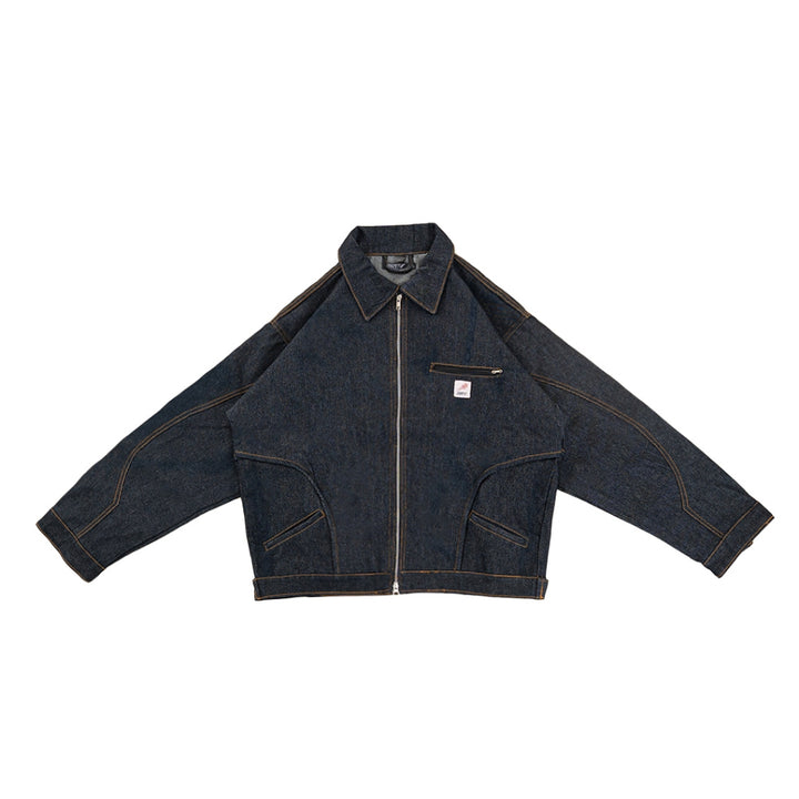 ジャケット・アウター FLOW AUTHOR RATION RAW EDGE JACKET 1 A1 Broken Sewn Jacket - Raw - Jacket – DENIMITUP