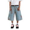 H1 Jorts - Cream Blue Van Gogh - Jeans