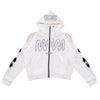 DENIMITUP × SMWGW H BLURRED CHEONGSAM - RAW WHITE - HOODIE